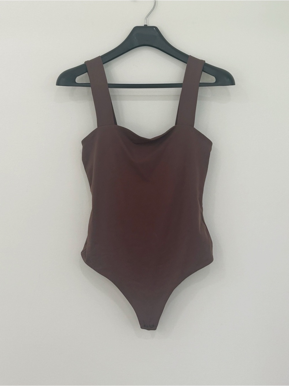 Nuuds Square Neck Tank Bodysuit Medium